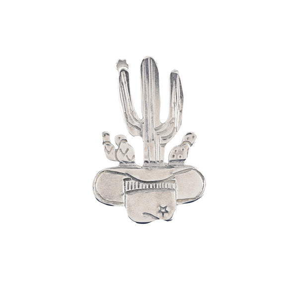 peyote bird Joe Eby Cactus Hat Pin