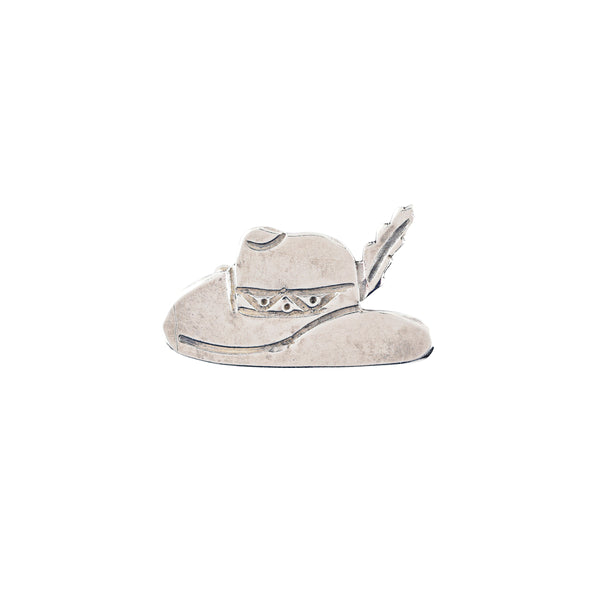 peyote bird Joe Eby Feather Hat Pin
