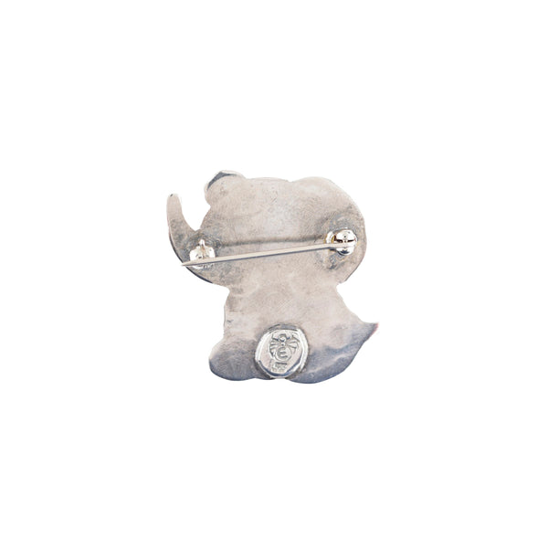 Peyote Bird Joe Eby Happy Elephant Pin