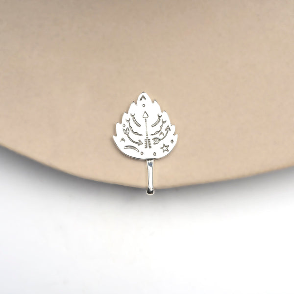 peyote bird Joe Eby Leaf & Heart Brim Slide