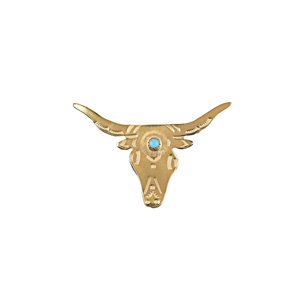 Peyote Bird Joe Eby Longhorn Pin