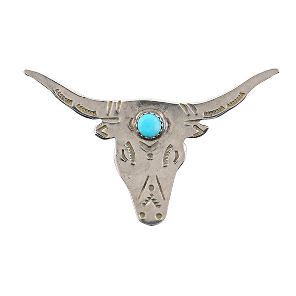 Peyote Bird Joe Eby Longhorn Pin
