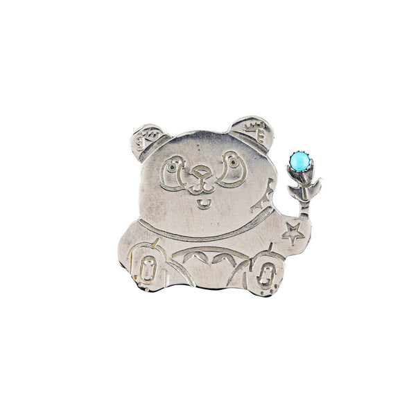 peyote bird Joe Eby Panda Pin