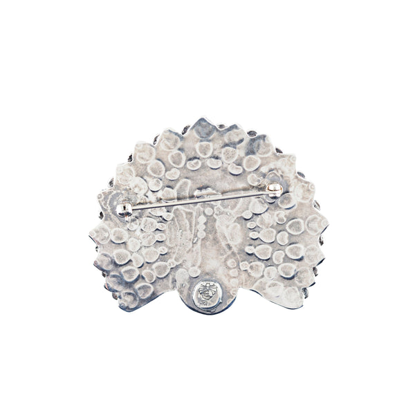 Peyote Bird Joe Eby Peacock Pin