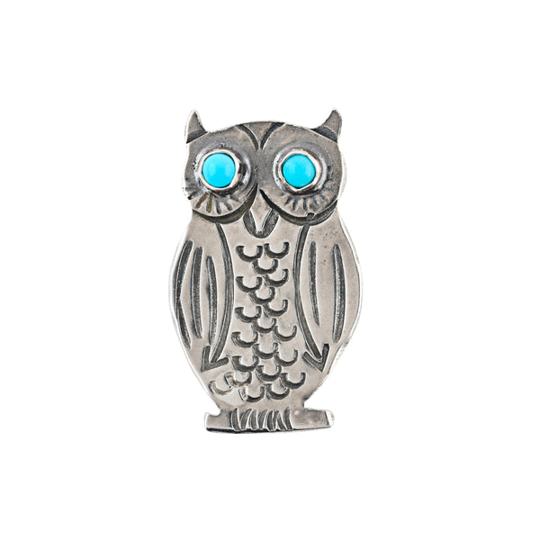 peyote bird Joe Eby Whoot Owl Pin