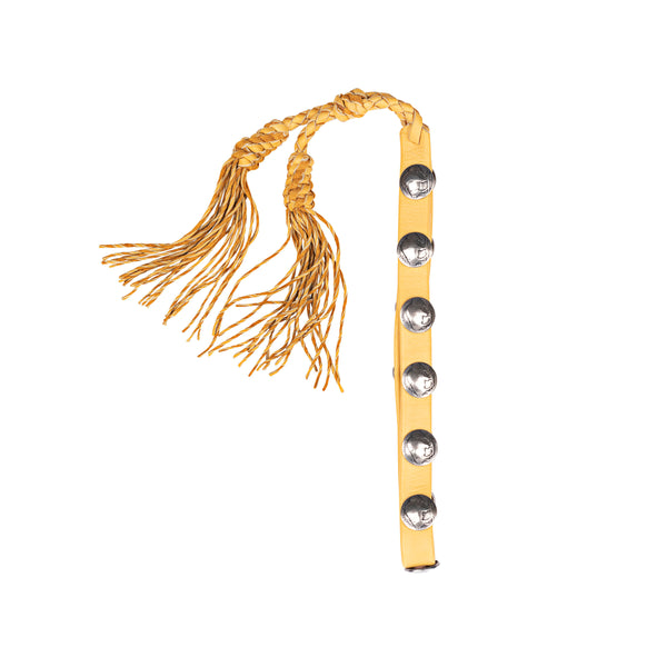 peyote bird Lampman Buffalo Nickel Hatband - Gold