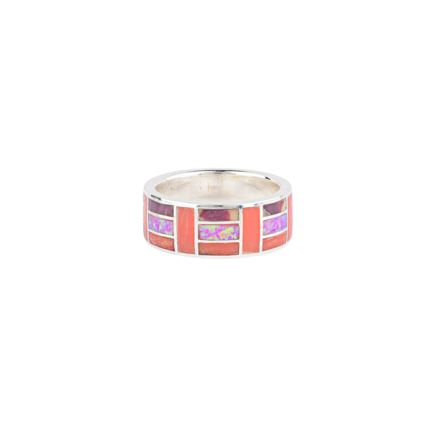 Peyote Bird Landscape Ring