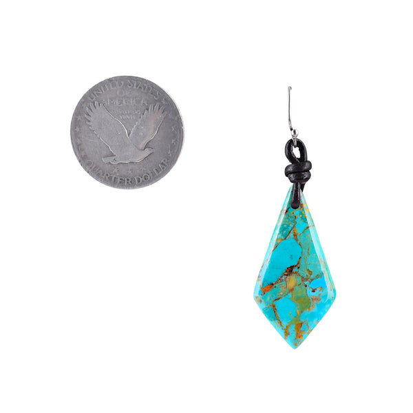 Peyote Bird Long Pine Earrings