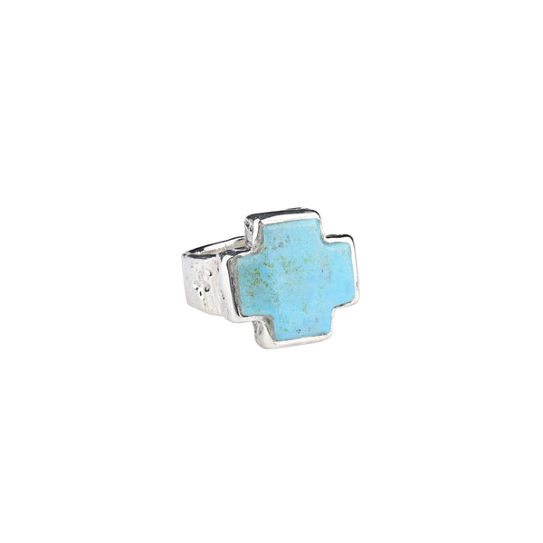 peyote bird Lucky Cross Ring