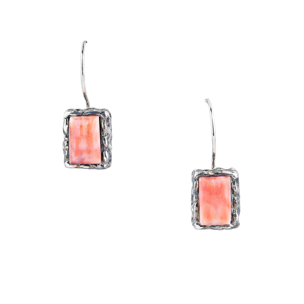 Peyote Bird Lucky Square Earrings