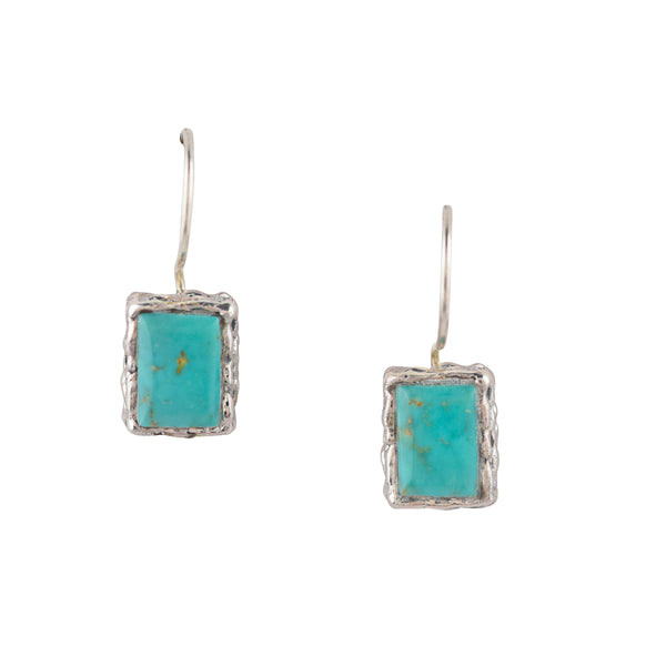 peyote bird Lucky Square Earrings