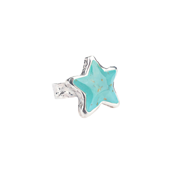 peyote bird Lucky Star Ring