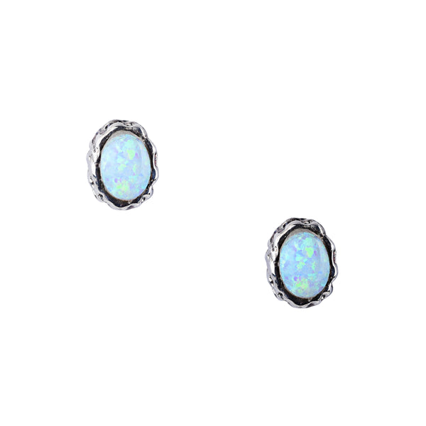 Peyote Bird Magic Mirror Stud Earrings