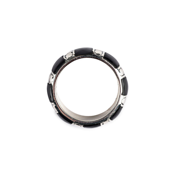 Peyote Bird Majestic Onyx Ring