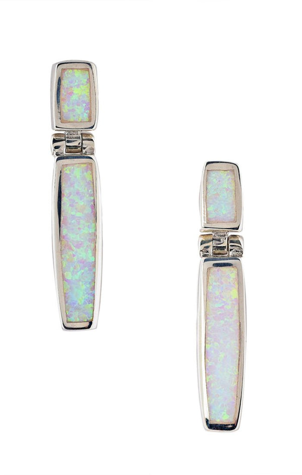 Peyote Bird Matchstick Earrings