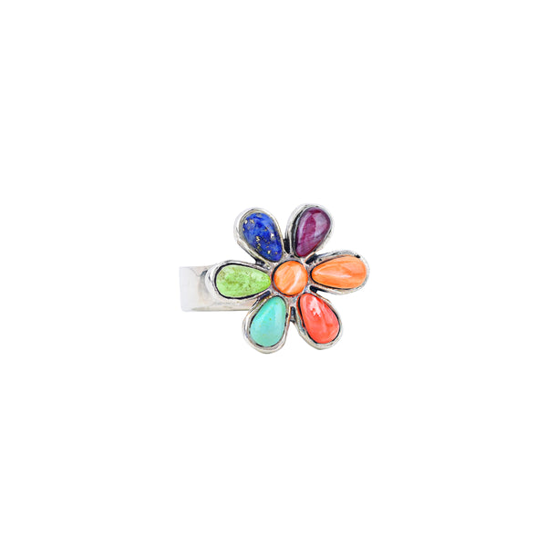 Peyote Bird Mini Blossom Ring