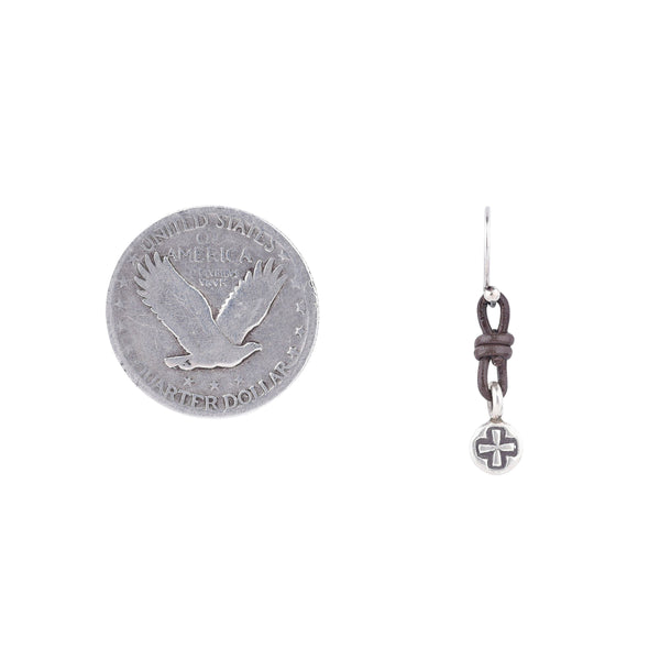 Peyote Bird Mini Cross Earrings