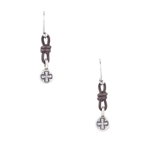 peyote bird Mini Cross Earrings