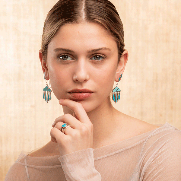 Peyote Bird Monsoon Earrings