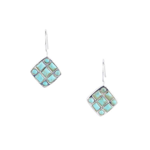Peyote Bird Mosaic Earrings