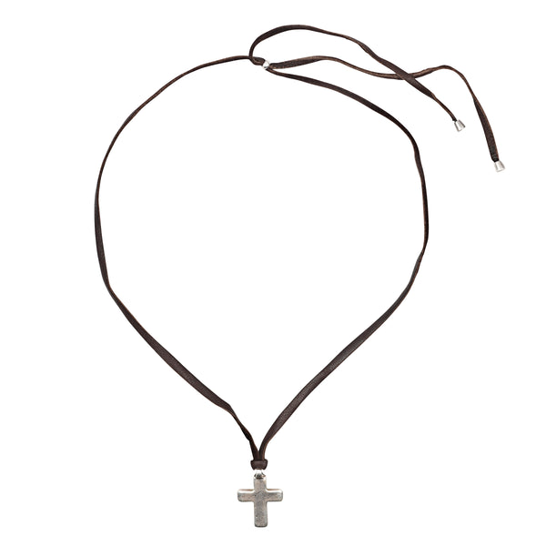 Peyote Bird Mountain Spirit Cross Necklace