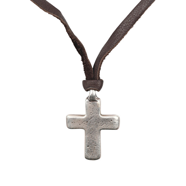 peyote bird Mountain Spirit Cross Necklace