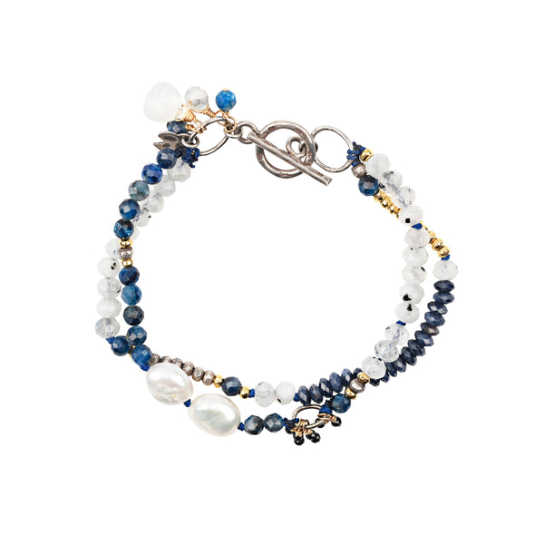 peyote bird Nocturne Bleu Bracelet