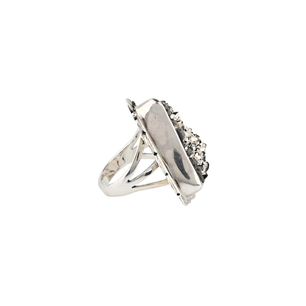 Peyote Bird Nomad Druzy Dreams Ring (Size 7)