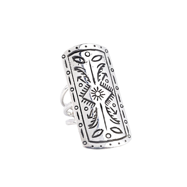 Peyote Bird Nomad Eden Shield Ring