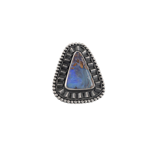 peyote bird Nomad Mystic Ember Ring Size 7.5