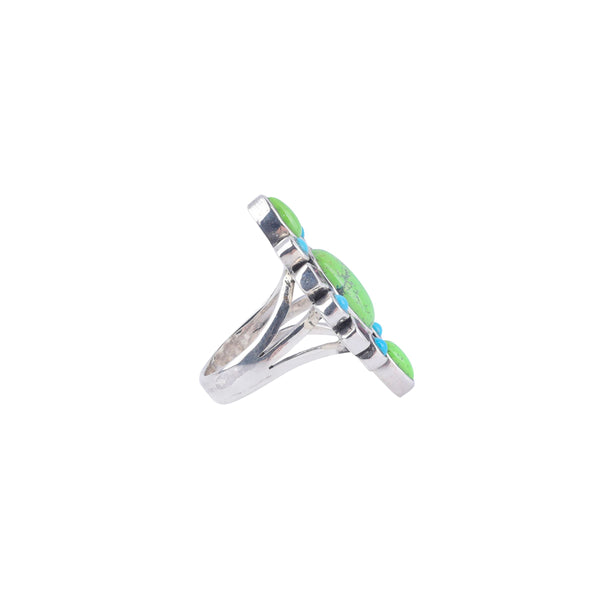 Peyote Bird Nomad Spring Fractal Ring