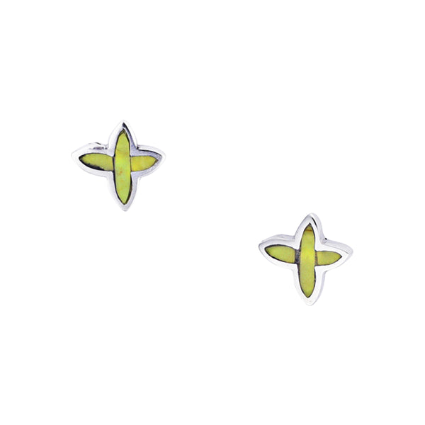 Peyote Bird North Star Stud Earrings