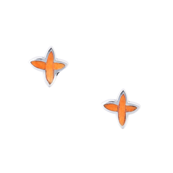 Peyote Bird North Star Stud Earrings