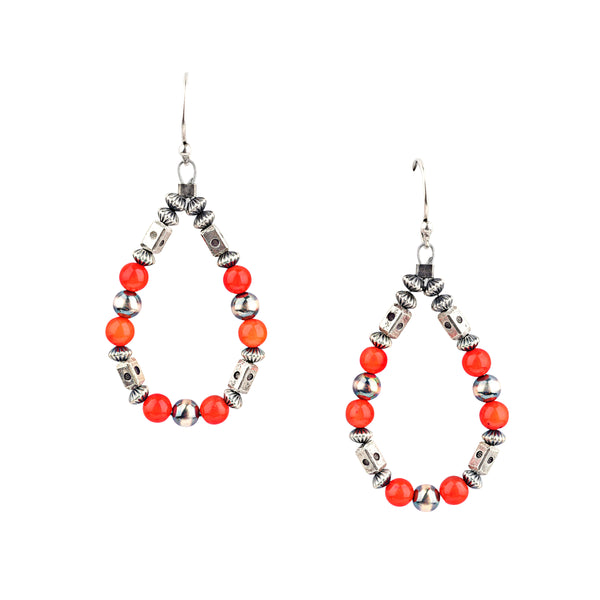 Peyote Bird O'Keeffe Earrings