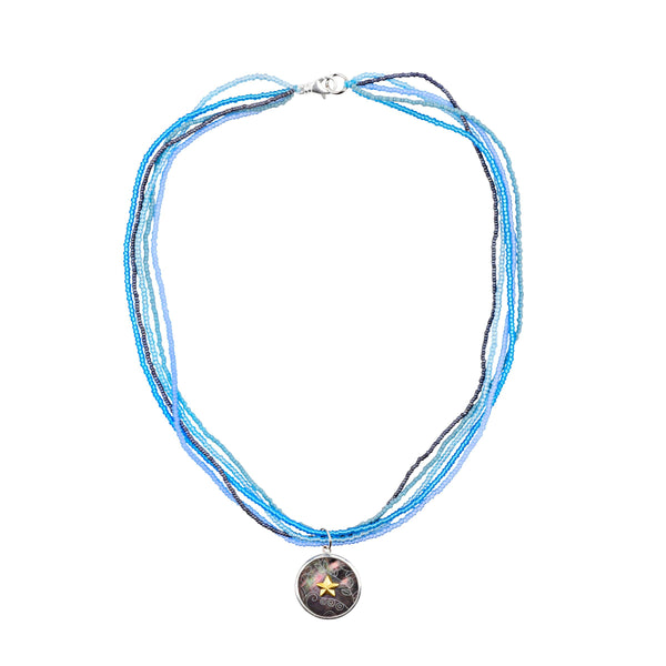 peyote bird Open Sky Necklace