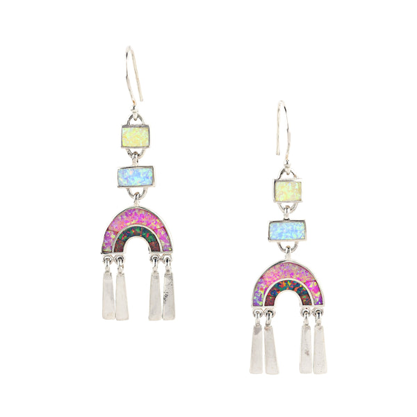 Peyote Bird Pagoda Earrings
