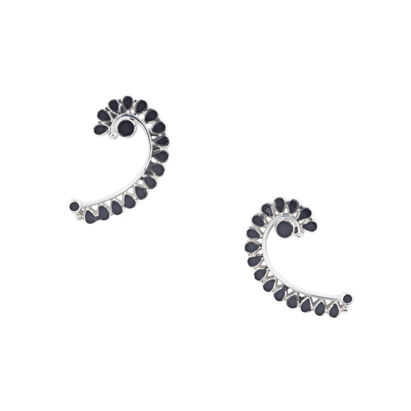 Peyote Bird Paisley Earrings