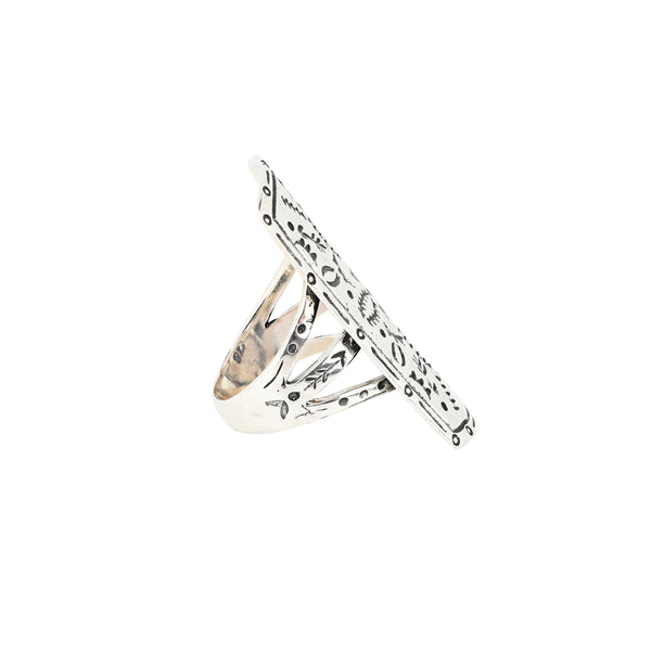 Peyote Bird Passion Shield Ring