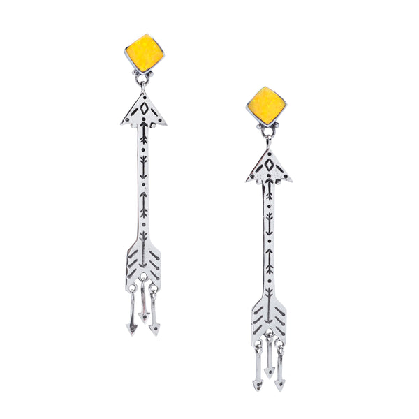Peyote Bird Pathway Earrings