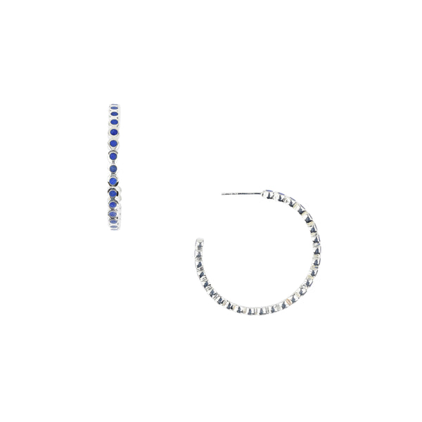 Peyote Bird Pathway Hoop Earrings