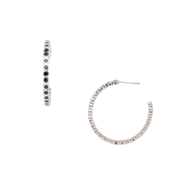 Peyote Bird Pathway Hoop Earrings