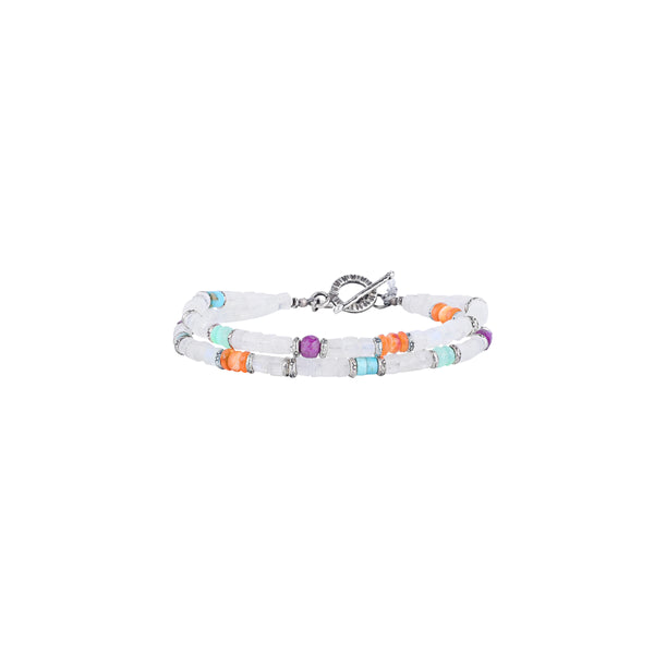 Peyote Bird Perla Double Bracelet
