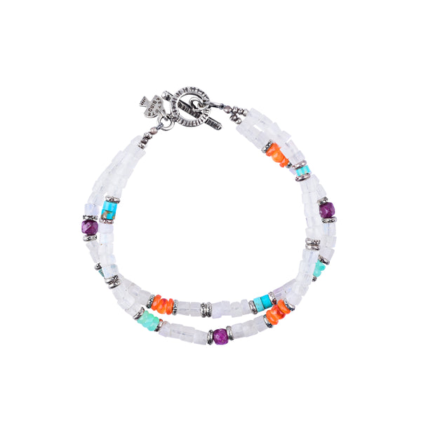 Peyote Bird Perla Double Bracelet