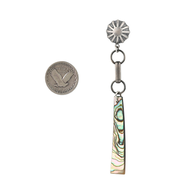 Peyote Bird Peyote Bird Abalone Outlaw Earrings