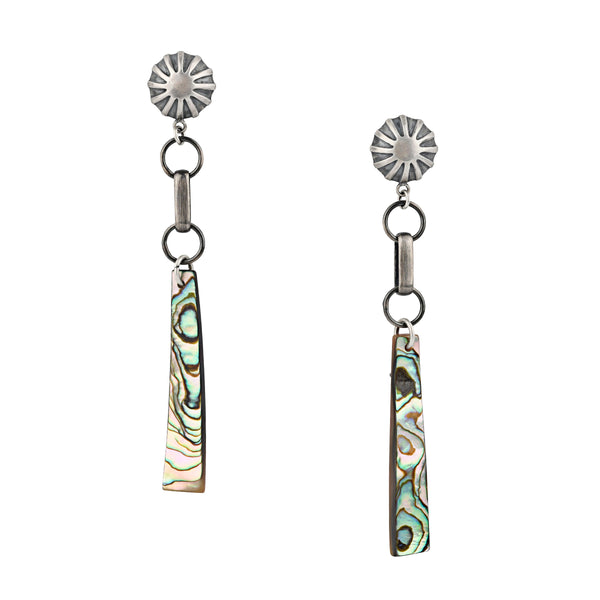 peyote bird Peyote Bird Abalone Outlaw Earrings