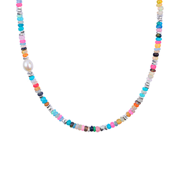 Peyote Bird Pinwheel Necklace