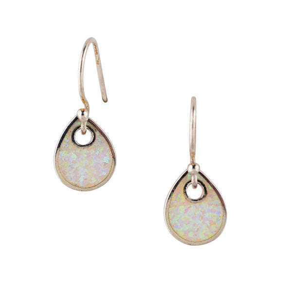 Peyote Bird Raindrop Earrings