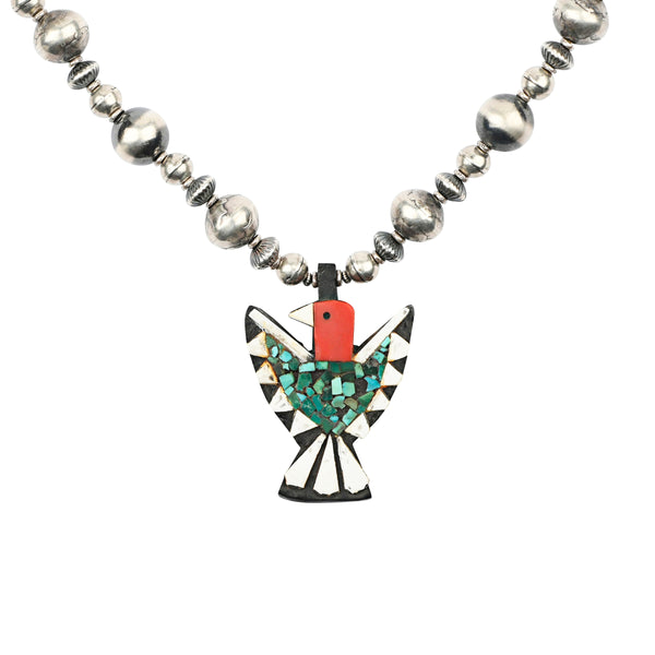 peyote bird Revival Battery Bird Chain Necklace
