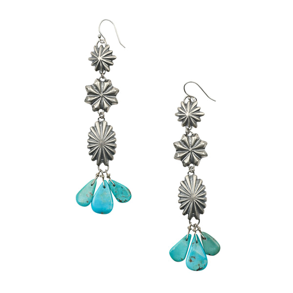 peyote bird Revival Desert Night Earrings