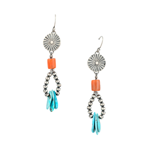 peyote bird Revival Desert Rider Earrings